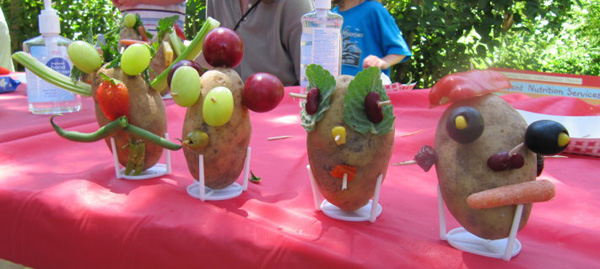 photo from summer potato head craft