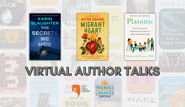 July Virtual Author Talks