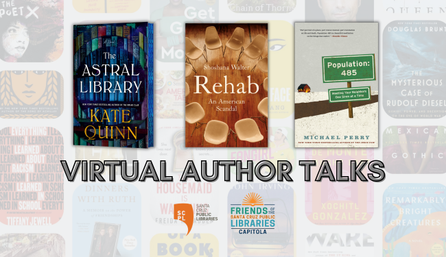 March Virtual Author Talks