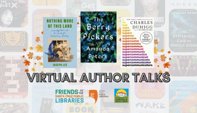 November Virtual Author Talks