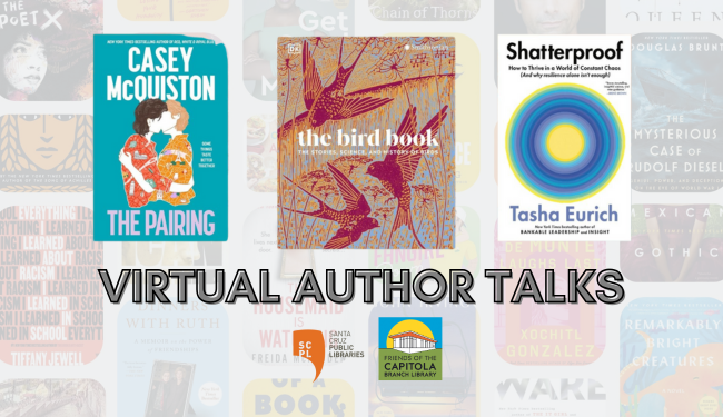 August Virtual Author Talks