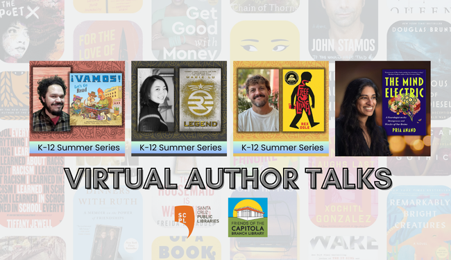 July Virtual Author Talks