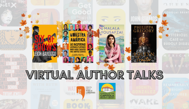 October Virtual Author Talks