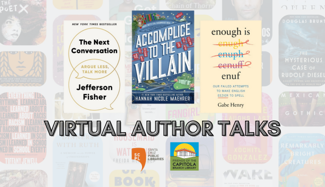 September Virtual Author Talks