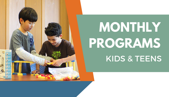 Programs for Kids, Teens, & Families