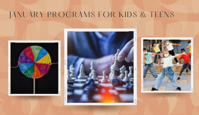 January Programs for Kids and Teens